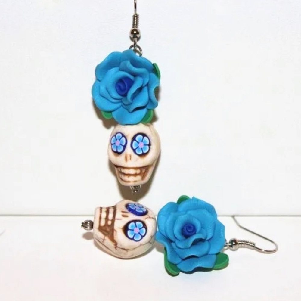 Catrina Day of the dead earrings